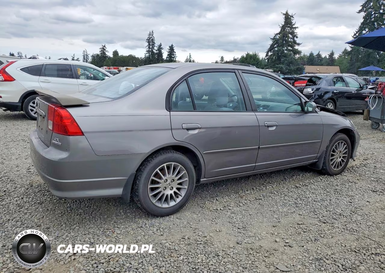2005 Honda Civic Ex VIN:1HGES26775L006451 - 3