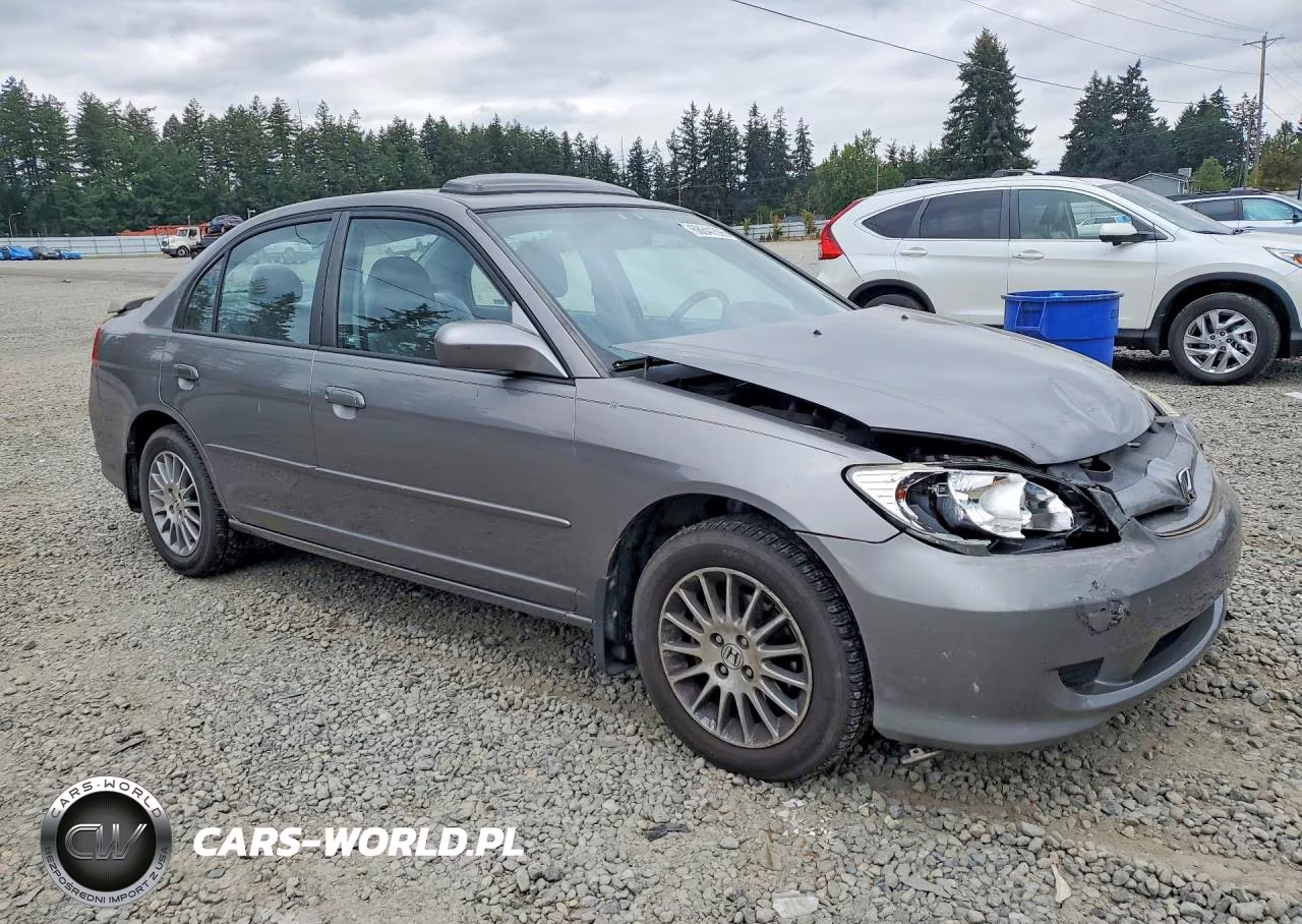 2005 Honda Civic Ex VIN:1HGES26775L006451 - 4