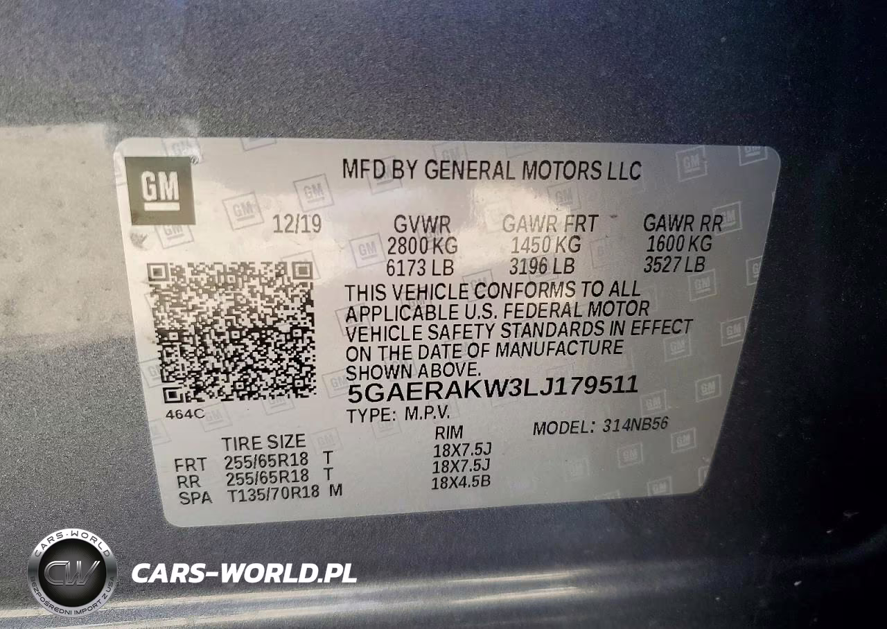 2020 Buick Enclave Preferred VIN:5GAERAKW3LJ179511 - 13
