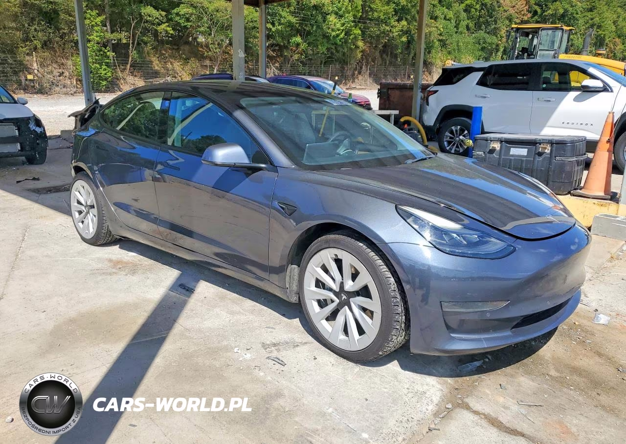 2022 Tesla Model 3 VIN:5YJ3E1EA2NF370039 - 4