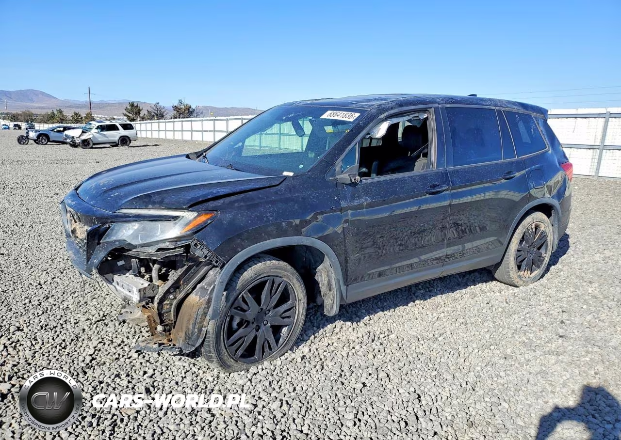 2019 Honda Passport Exl VIN:5FNYF7H57KB010488 - 1