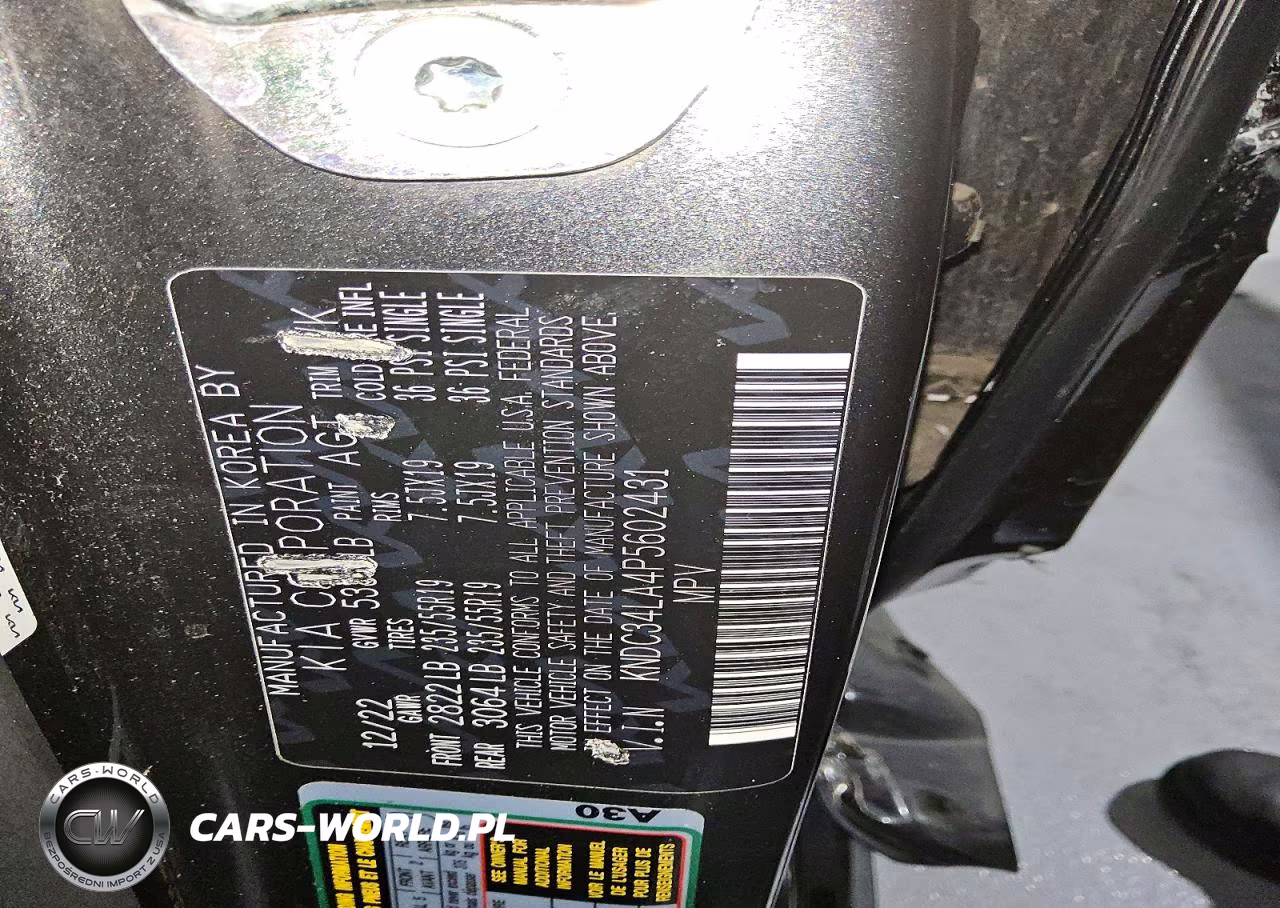 2023 Kia Ev6 Wind VIN:KNDC34LA4P5602431 - 12