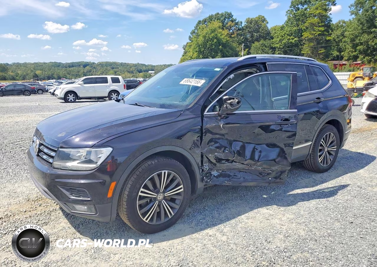 2018 Volkswagen Tiguan Se VIN:3VV2B7AX2JM029698 - 1
