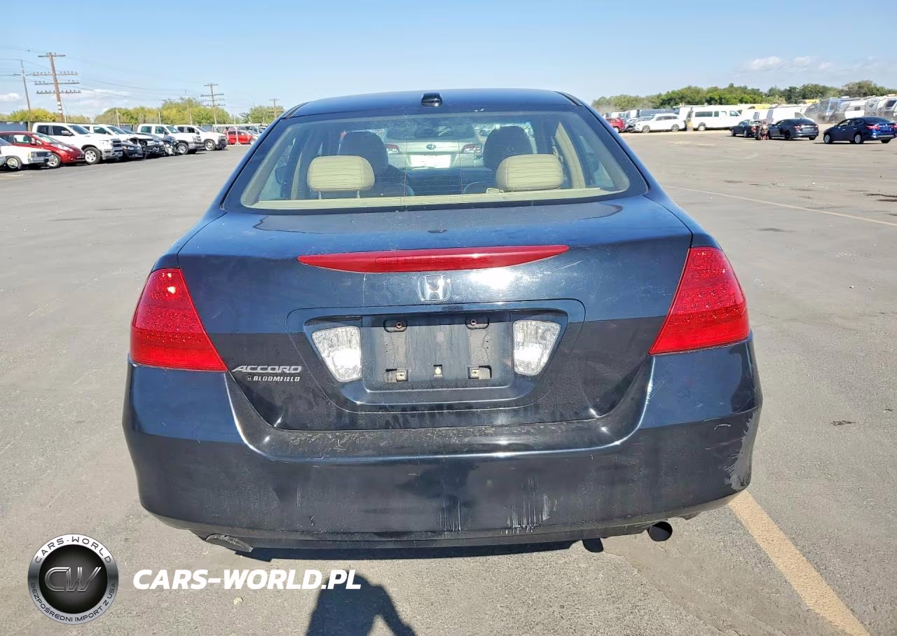 2007 Honda Accord Ex VIN:1HGCM56867A179338 - 6