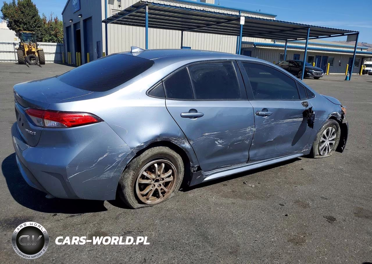 2022 Toyota Corolla Hybrid Le VIN:JTDEAMDE1NJ040749 - 3