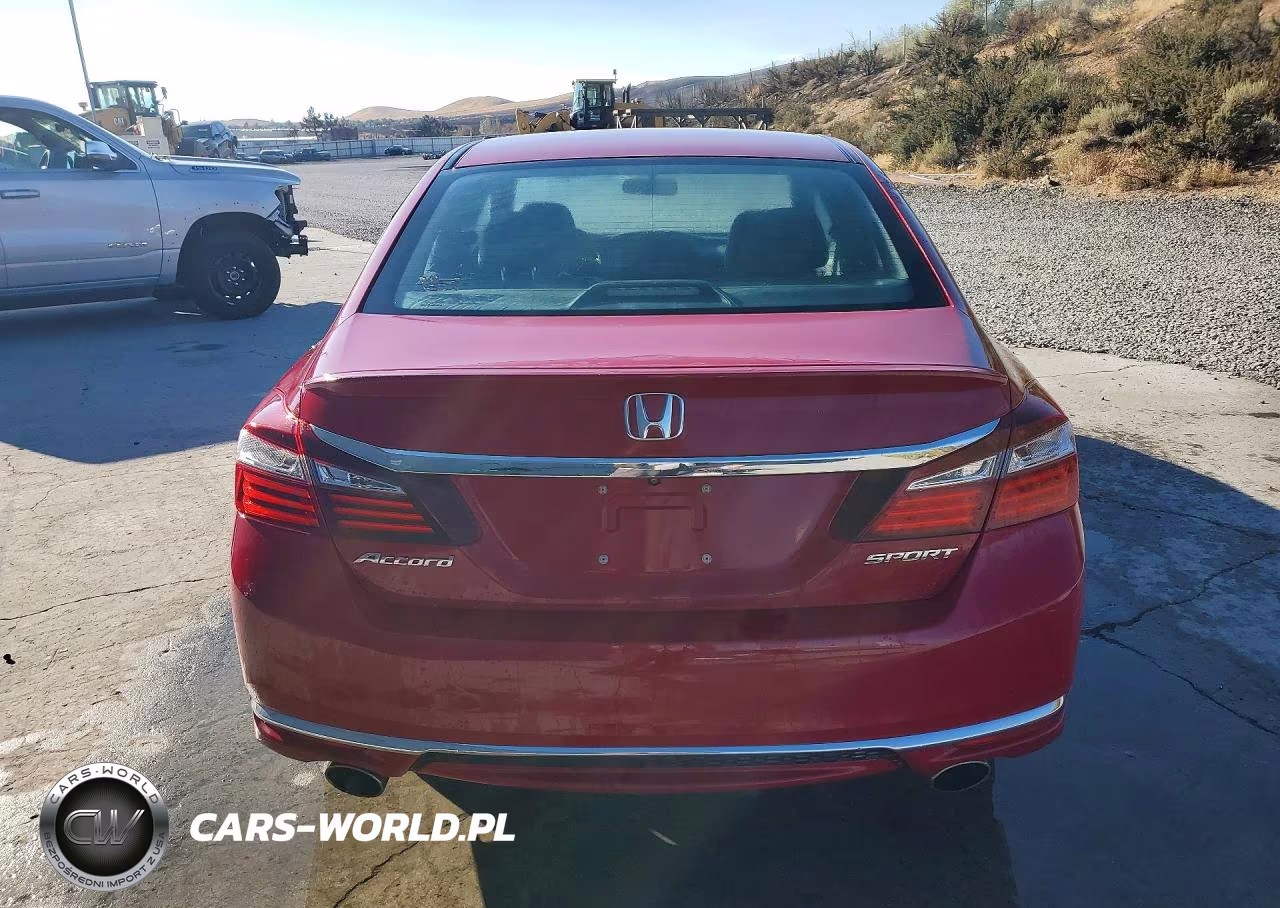 2017 Honda Accord Sport VIN:1HGCR2F58HA227333 - 6