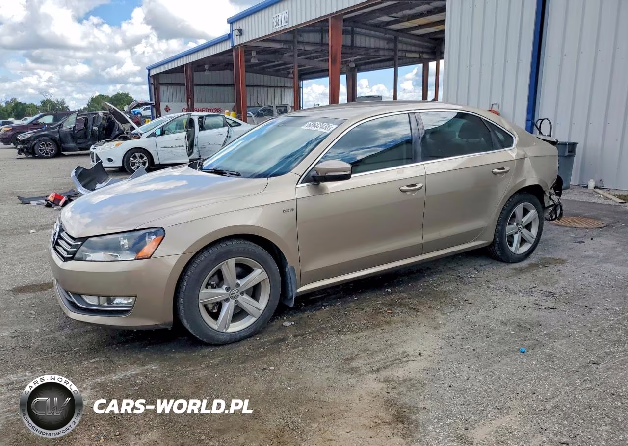 2015 Volkswagen Passat S VIN:1VWAT7A34FC109594 - 1