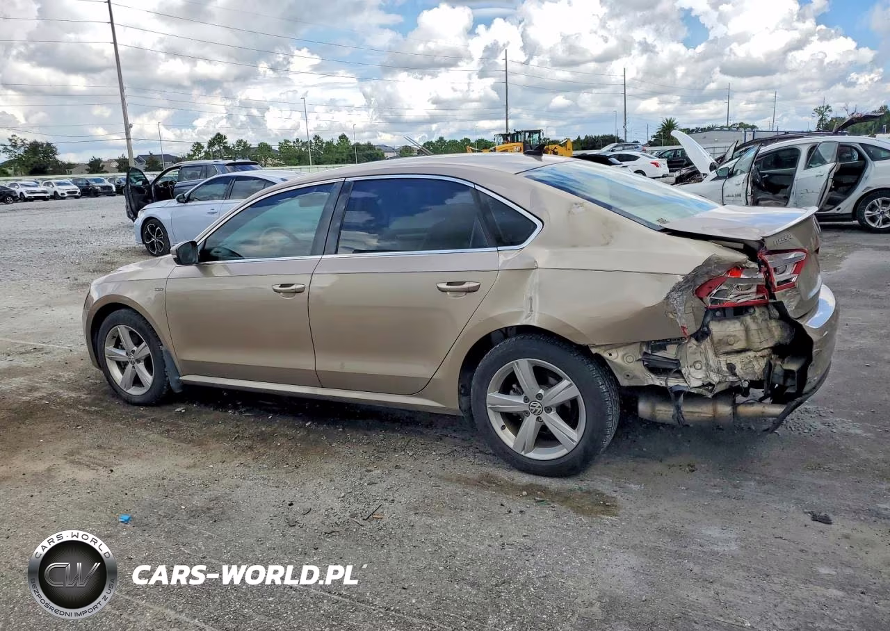 2015 Volkswagen Passat S VIN:1VWAT7A34FC109594 - 2
