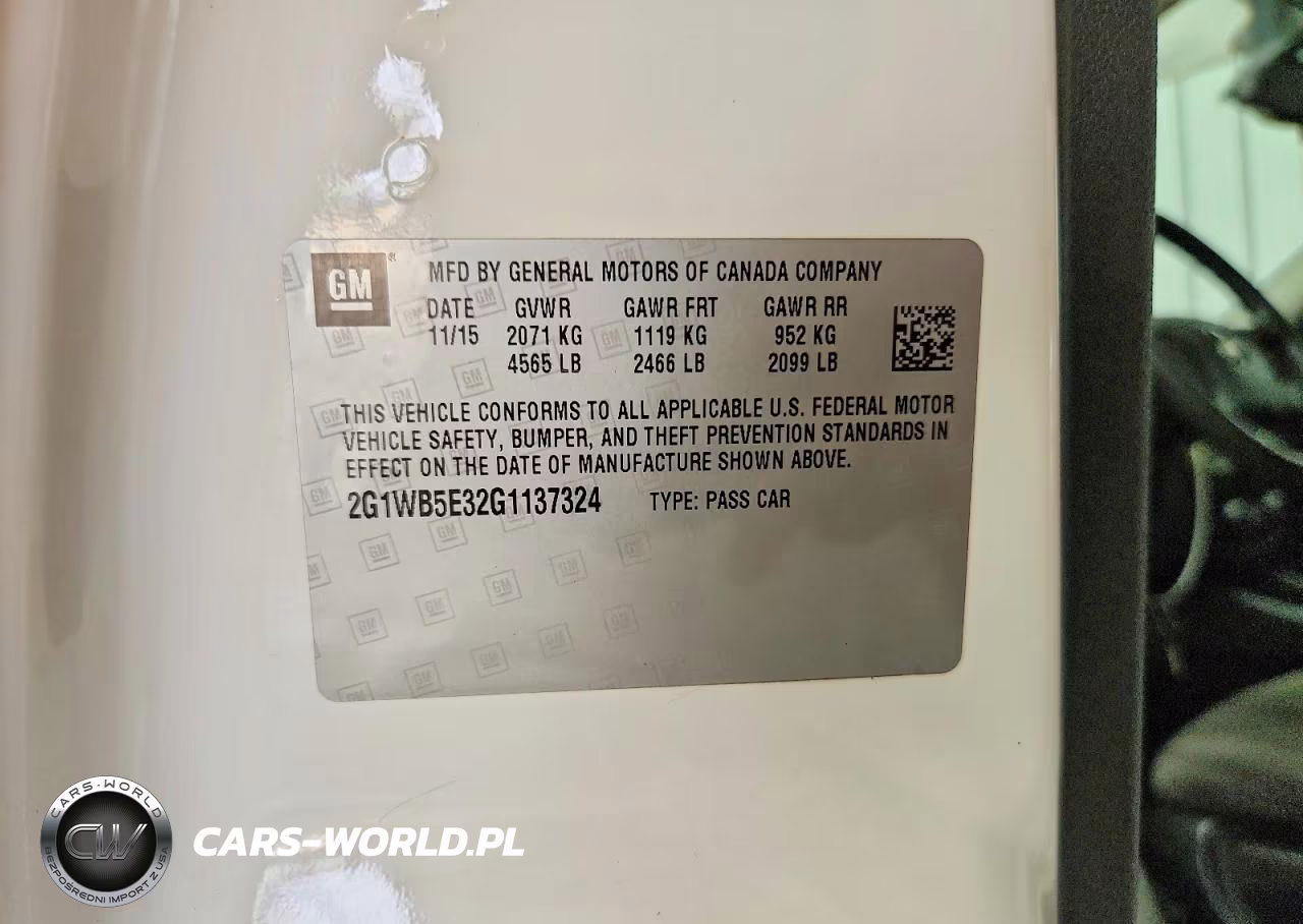 2016 Chevrolet Impala Limited Lt VIN:2G1WB5E32G1137324 - 12