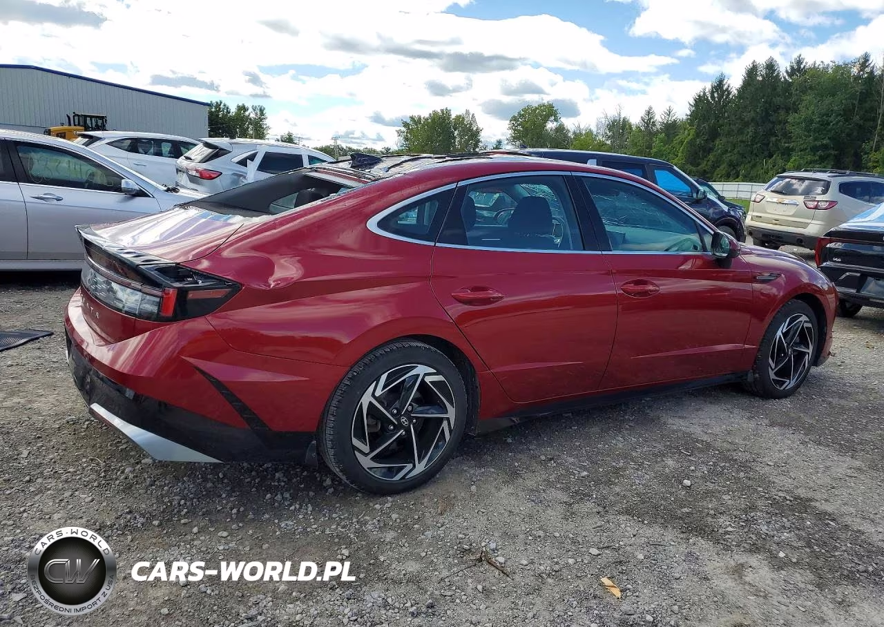 2024 Hyundai Sonata Sel VIN:KMHL14JA2RA399733 - 3