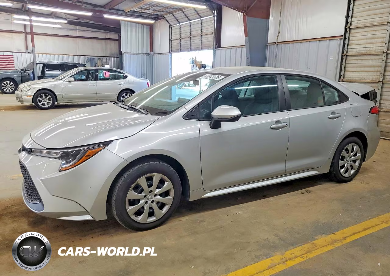 2022 Toyota Corolla Le VIN:5YFEPMAE7NP330024 - 1