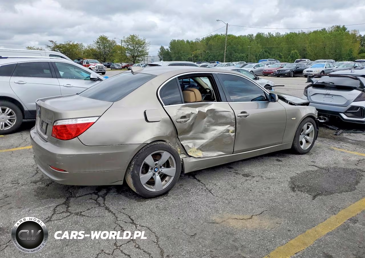 2008 BMW 528 I VIN:WBANU53568C111223 - 3