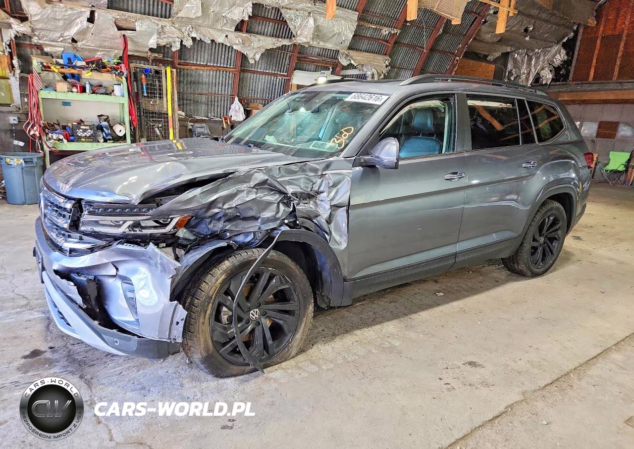 2022 Volkswagen Atlas Se VIN:1V2KP2CA6NC548366 - 1