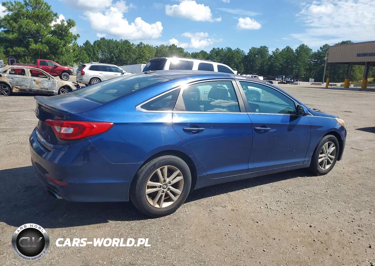 2017 Hyundai Sonata Se VIN:5NPE24AF7HH502724 - 3