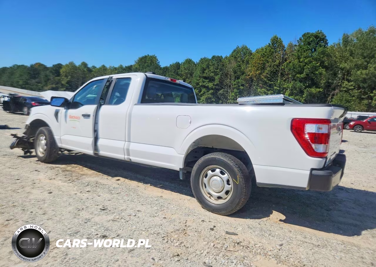 2022 Ford F150 Super Cab VIN:1FTEX1CPXNKD27209 - 2