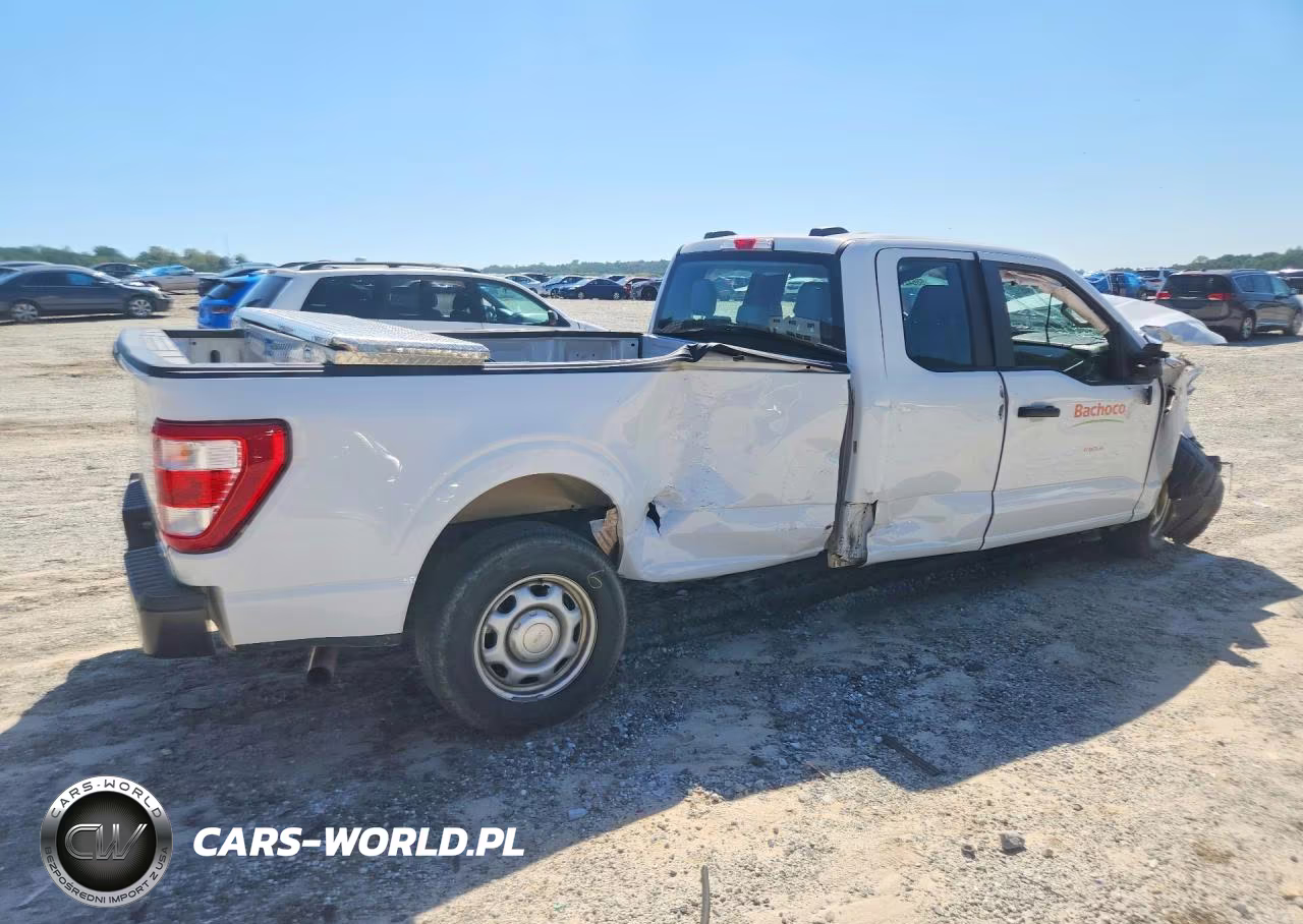 2022 Ford F150 Super Cab VIN:1FTEX1CPXNKD27209 - 3