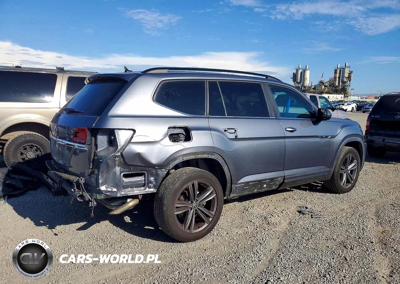 2020 Volkswagen Atlas Se VIN:1V2LR2CA3LC502814 - 3