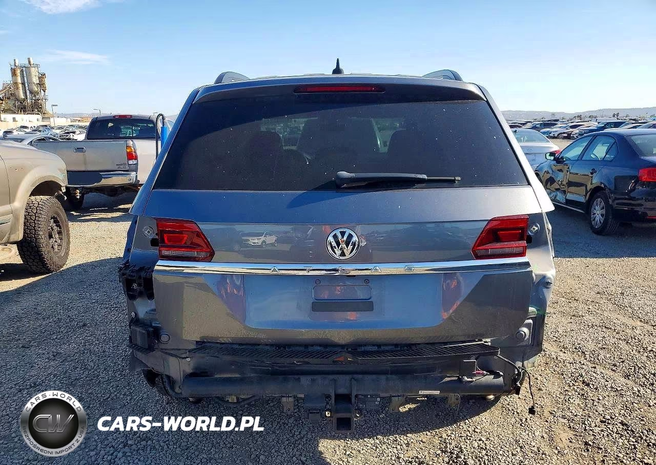 2020 Volkswagen Atlas Se VIN:1V2LR2CA3LC502814 - 6