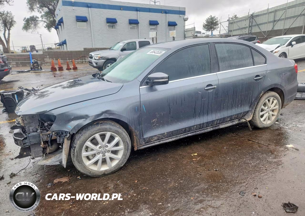 2014 Volkswagen Jetta Se VIN:3VWD07AJ6EM268537 - 1