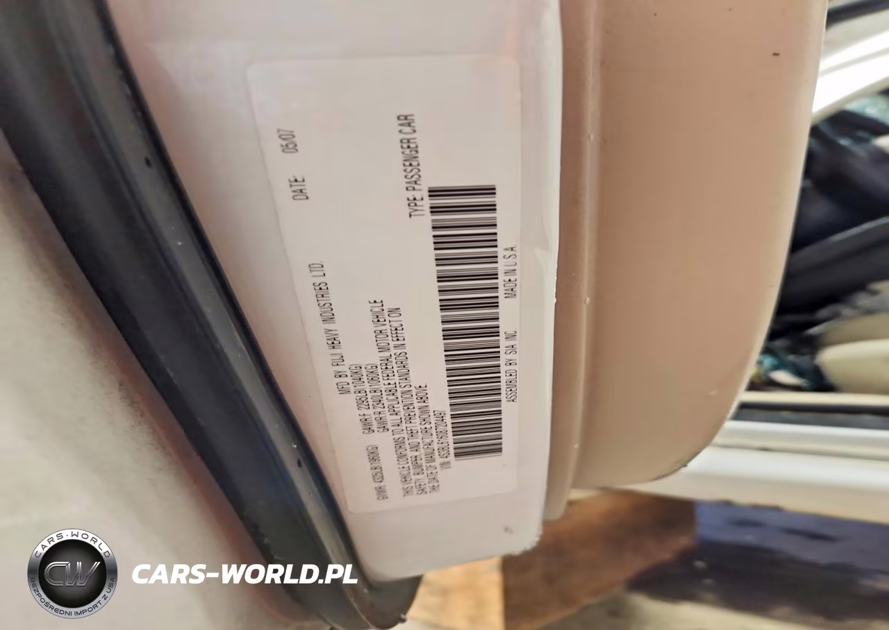 2008 Subaru Legacy 2.5I VIN:4S3BL616087204497 - 12