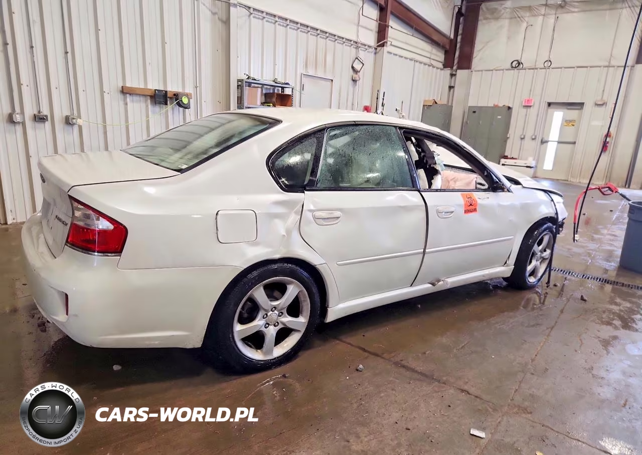 2008 Subaru Legacy 2.5I VIN:4S3BL616087204497 - 3