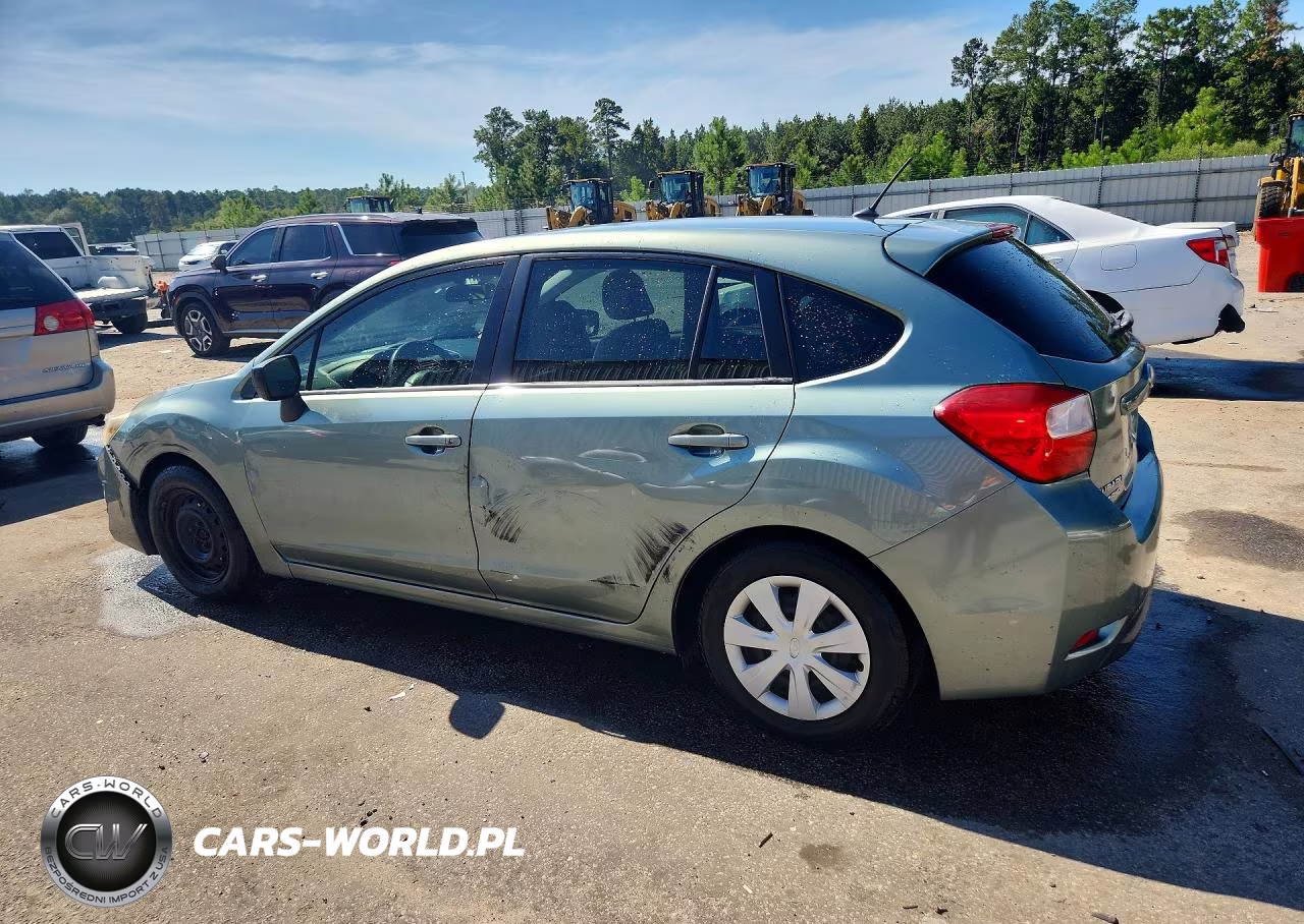 2015 Subaru Impreza VIN:JF1GPAA62FH240007 - 2