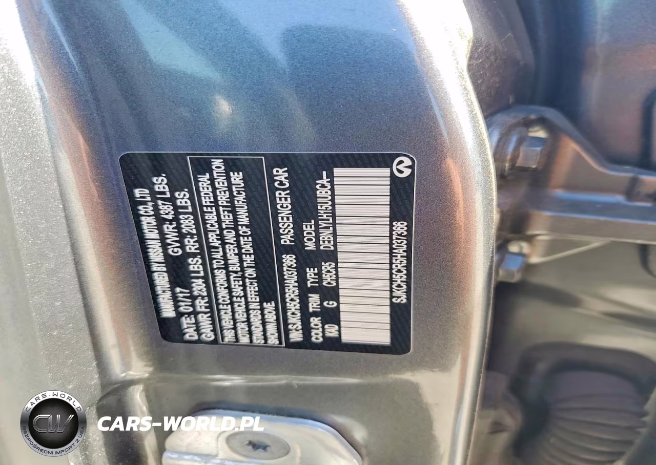 2017 Infiniti Qx30 Premium VIN:SJKCH5CR5HA037366 - 12