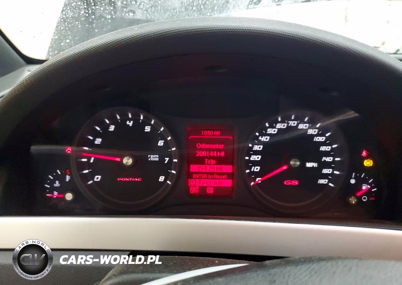 2008 Pontiac G8 VIN:6G2ER577X8L152249 - 9