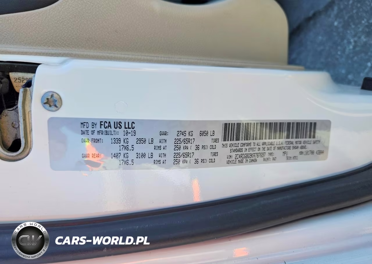 2019 Dodge Grand Caravan Se VIN:2C4RDGBG9KR787697 - 12