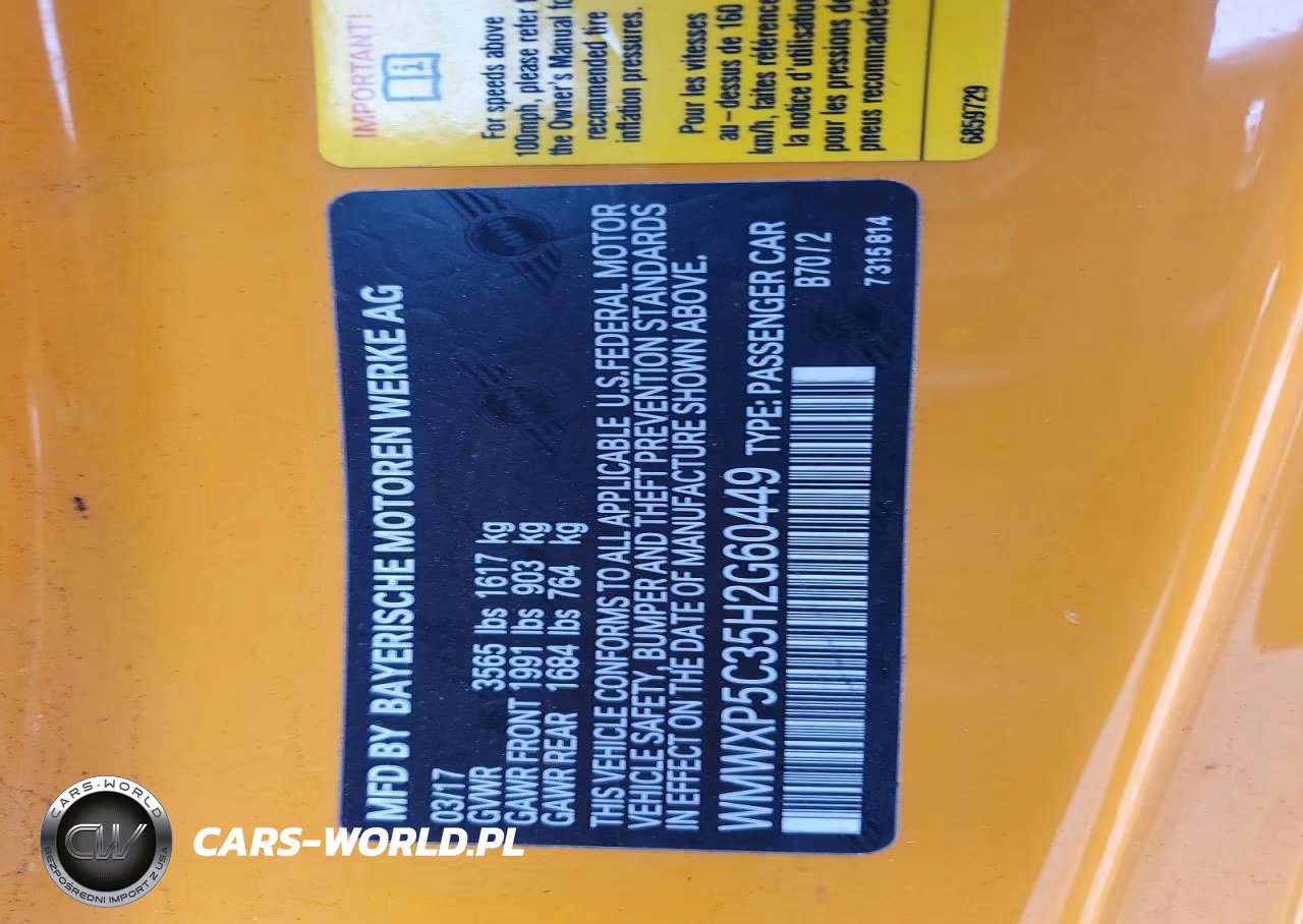 2017 Mini Cooper VIN:WMWXP5C35H2G60449 - 14