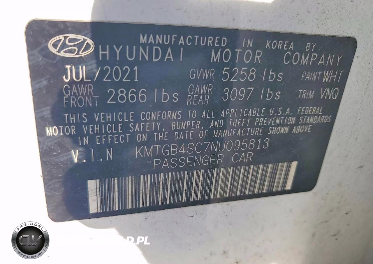 2022 Genesis G80 2.5T VIN:KMTGB4SC7NU095813 - 12
