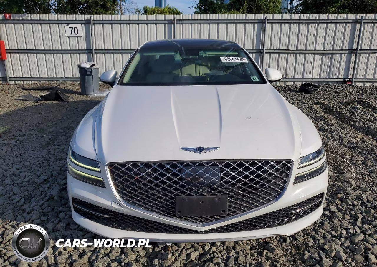 2022 Genesis G80 2.5T VIN:KMTGB4SC7NU095813 - 5