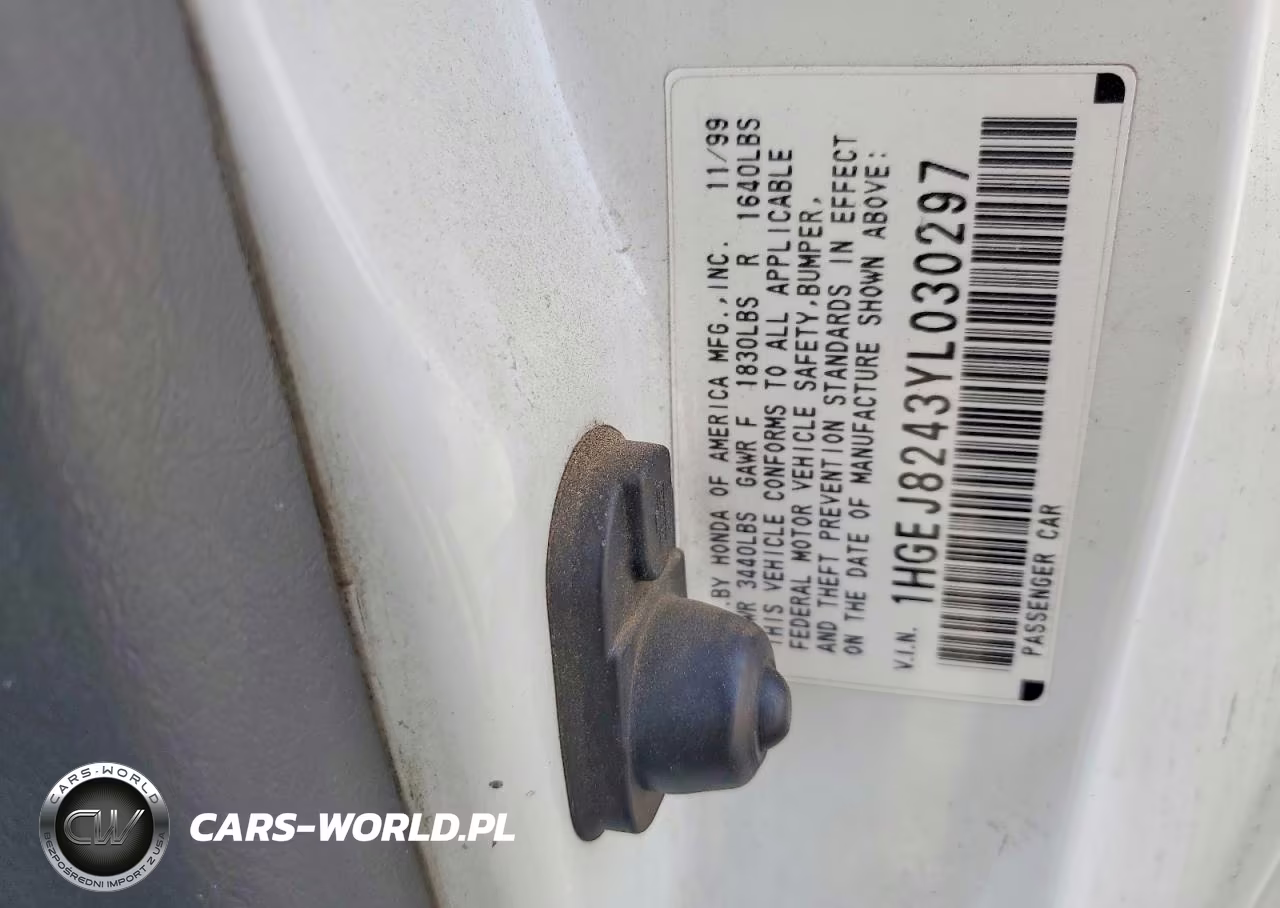 2000 Honda Civic Ex VIN:1HGEJ8243YL030297 - 12
