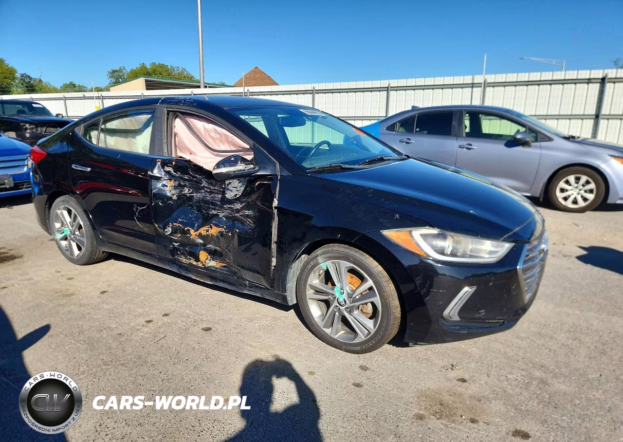 2017 Hyundai Elantra Limited VIN:KMHD84LF7HU170034 - 4