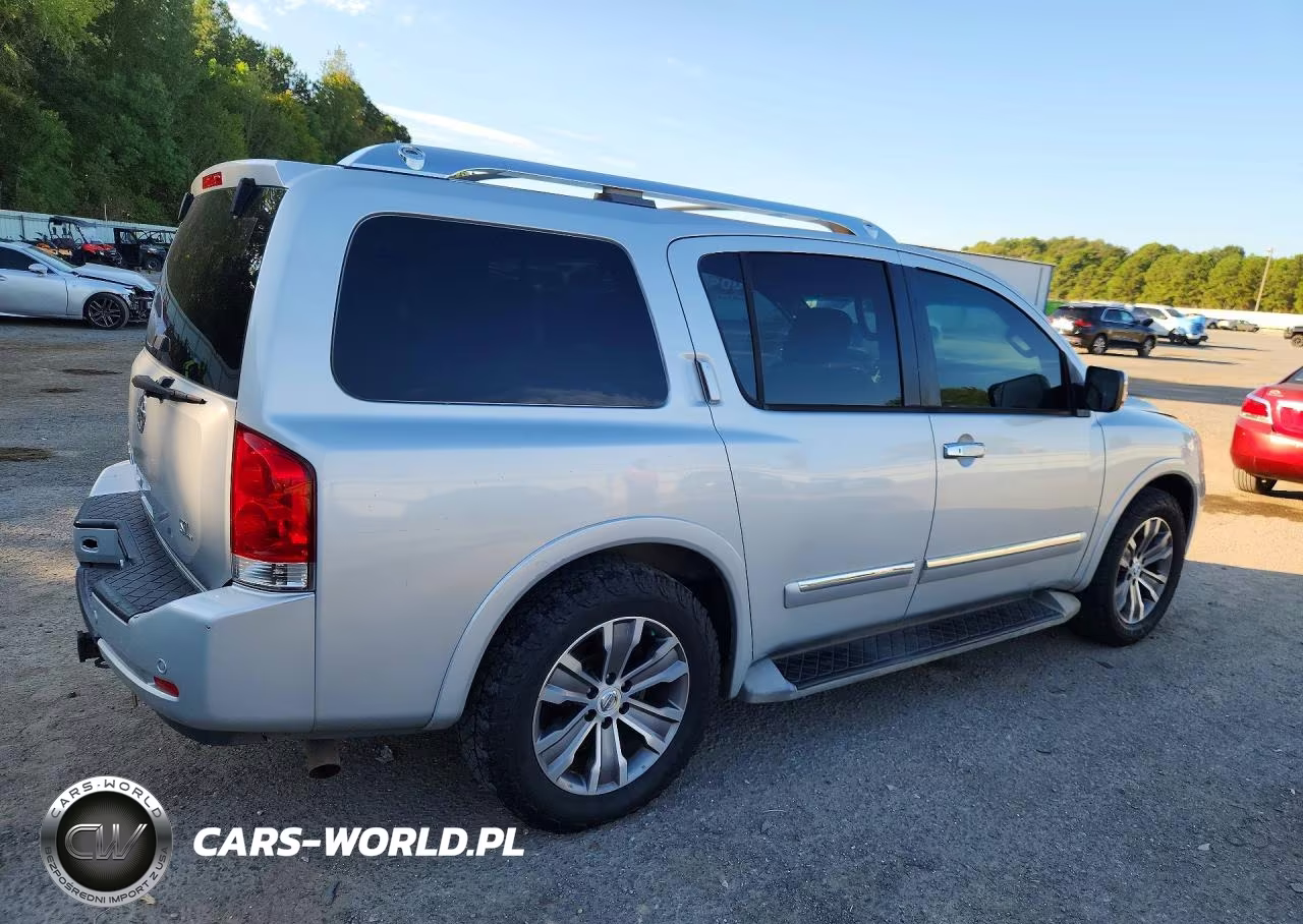 2015 Nissan Armada Sl VIN:5N1AA0ND9FN600472 - 3