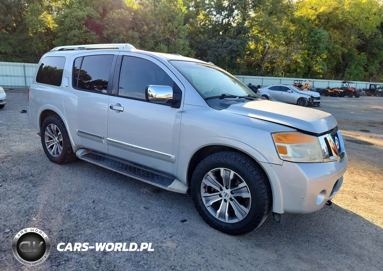 2015 Nissan Armada Sl VIN:5N1AA0ND9FN600472 - 4
