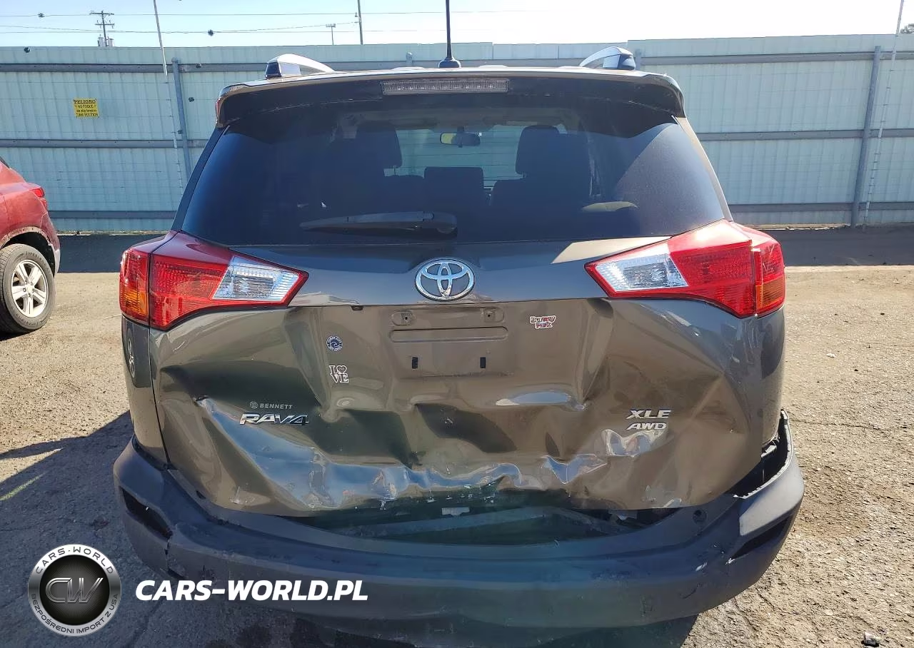 2014 Toyota Rav4 Awd VIN:JTMRFREV2ED083834 - 6