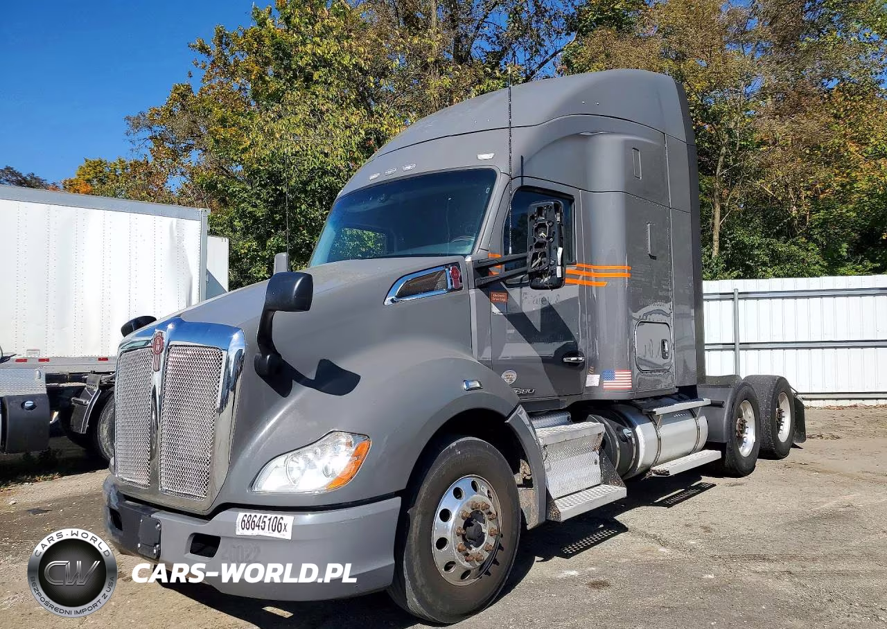 2020 Kenworth T680 Semi Truck VIN:1XKYDK9X1LJ402860 - 1