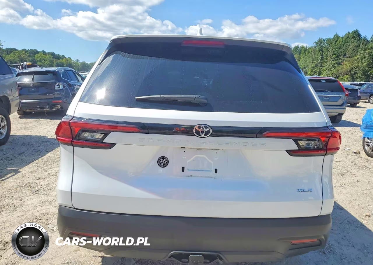 2025 Toyota Grand Highlander Xle VIN:5TDAAAA51SS033185 - 6