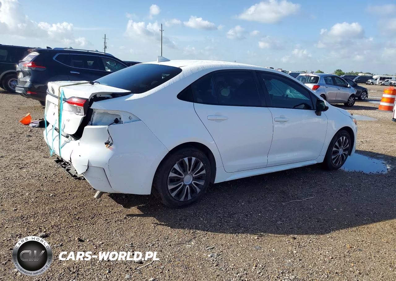 2021 Toyota Corolla Le VIN:5YFEPMAE7MP230844 - 3