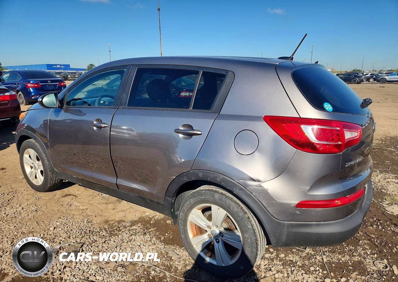 2013 Kia Sportage Lx VIN:KNDPB3A23D7361391 - 2