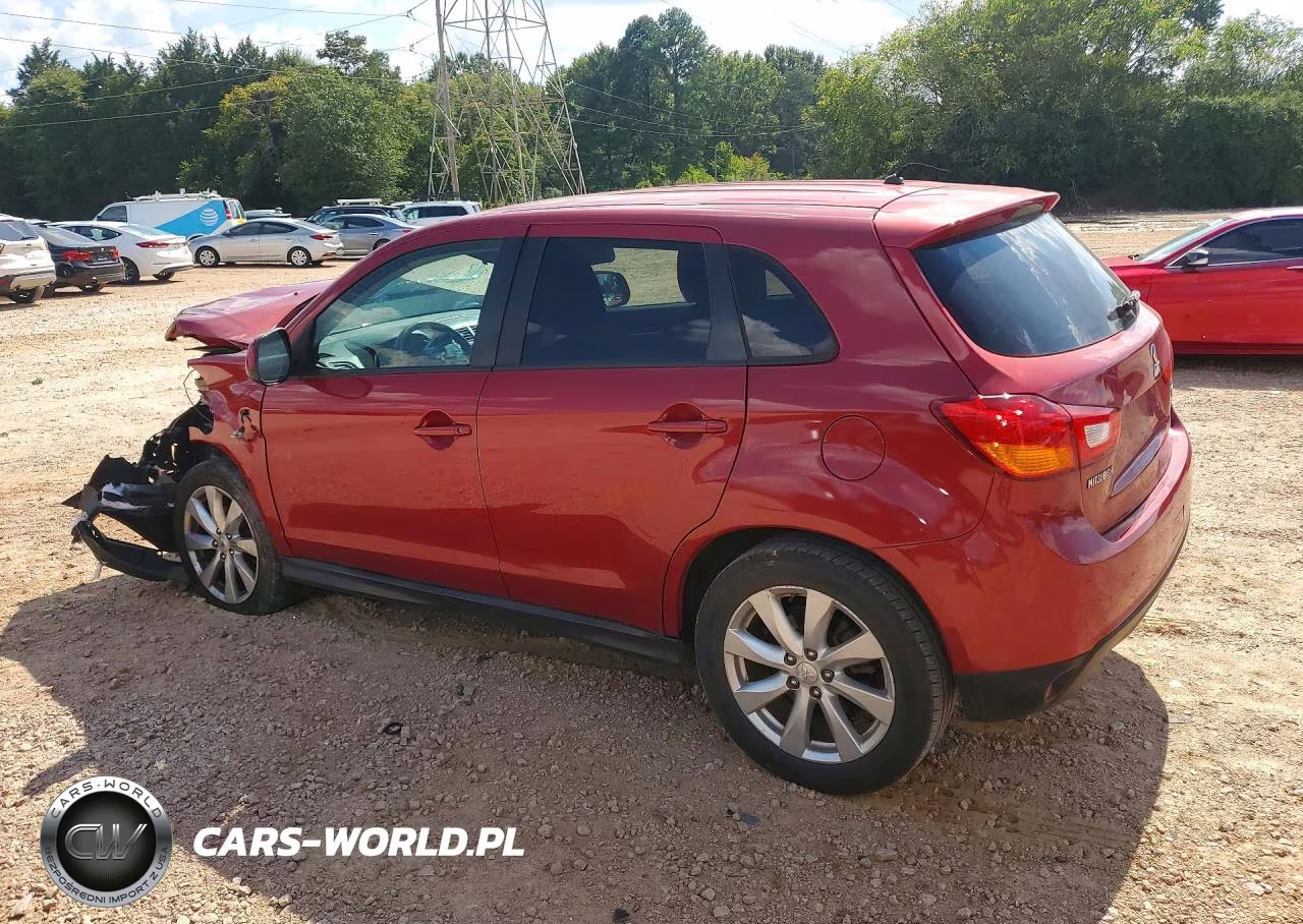 2014 Mitsubishi Outlander Sport Es VIN:4A4AP3AU2EE031904 - 2