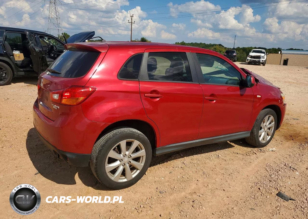 2014 Mitsubishi Outlander Sport Es VIN:4A4AP3AU2EE031904 - 3