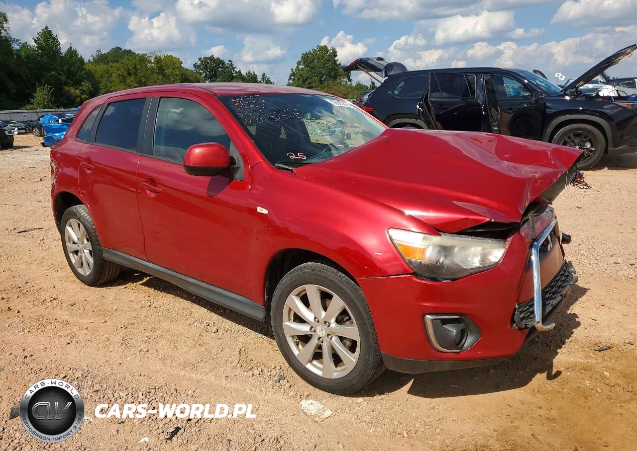 2014 Mitsubishi Outlander Sport Es VIN:4A4AP3AU2EE031904 - 4