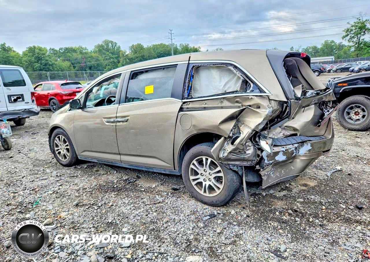 2013 Honda Odyssey Exl VIN:5FNRL5H66DB070159 - 2