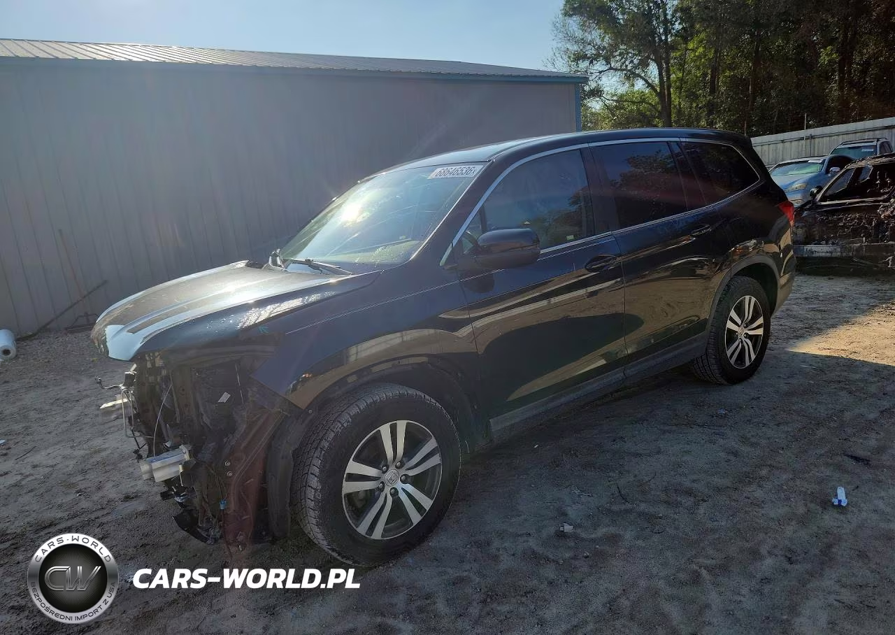 2017 Honda Pilot Exl VIN:5FNYF5H56HB025917 - 1