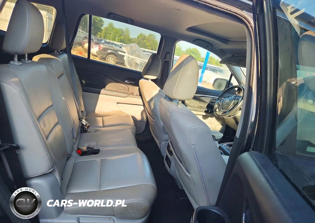 2017 Honda Pilot Exl VIN:5FNYF5H56HB025917 - 11