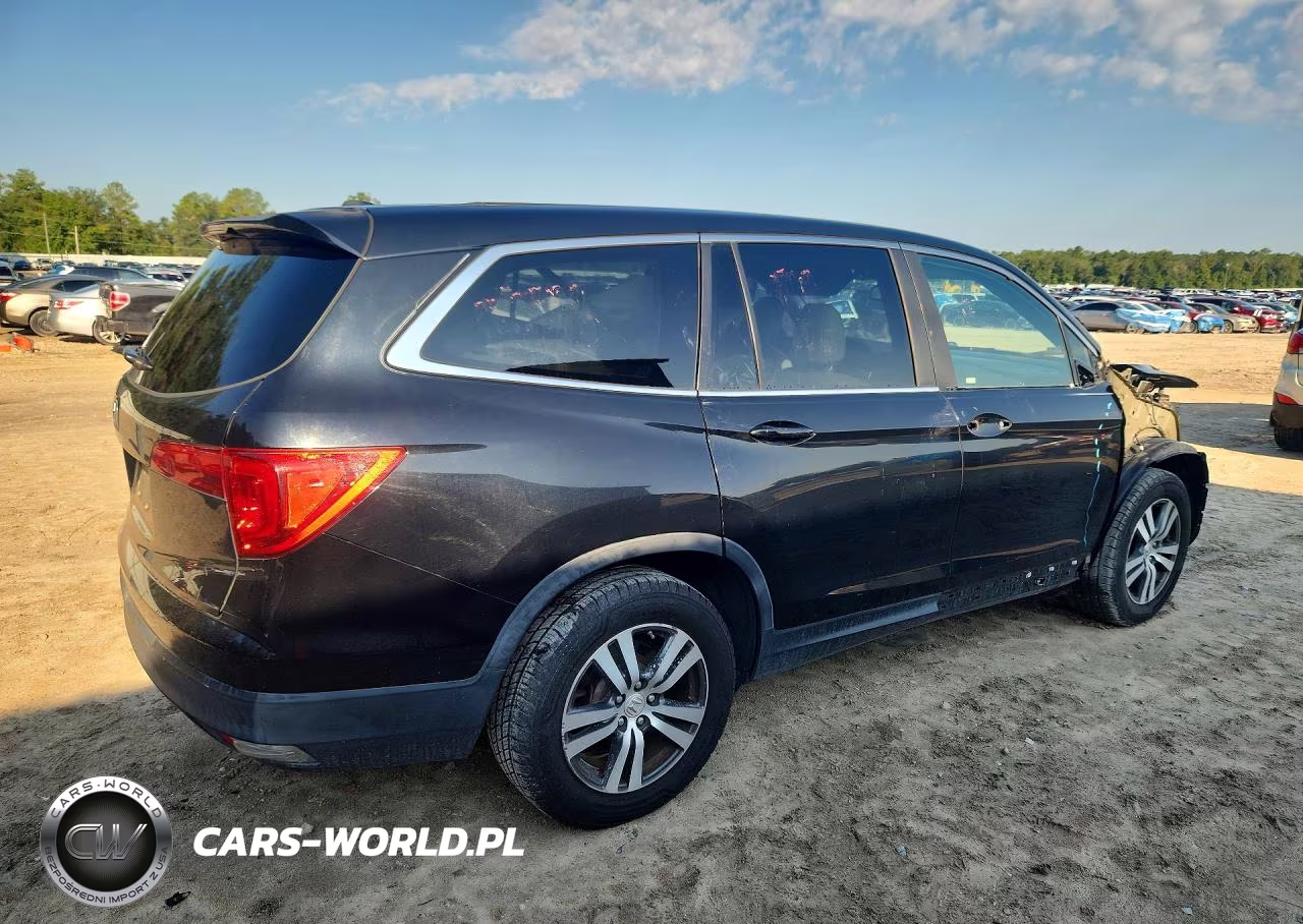 2017 Honda Pilot Exl VIN:5FNYF5H56HB025917 - 3