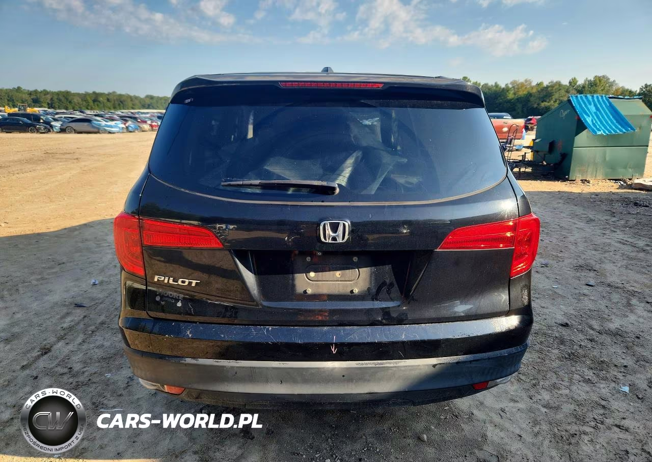 2017 Honda Pilot Exl VIN:5FNYF5H56HB025917 - 6
