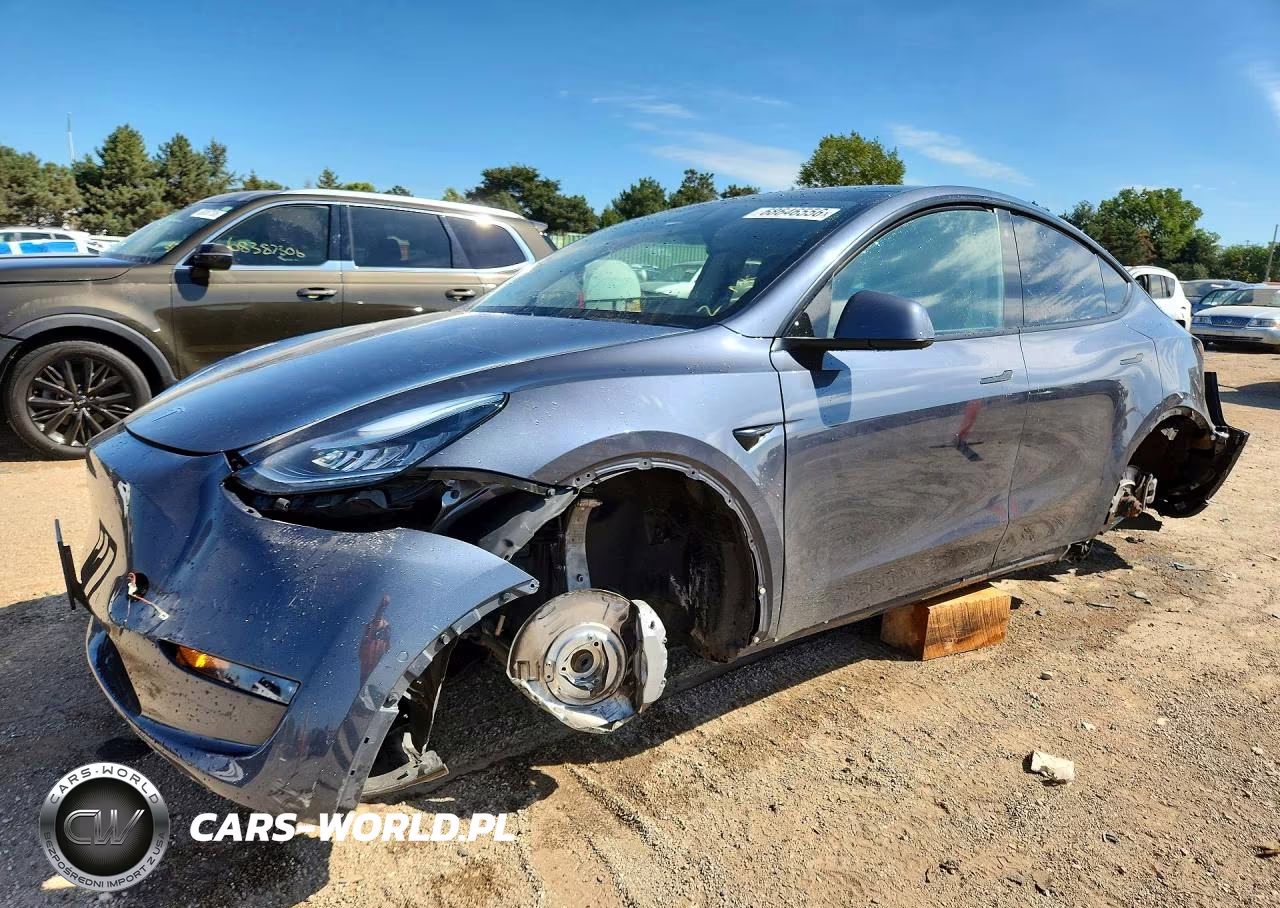 2020 Tesla Model Y VIN:5YJYGDEE0LF042071 - 1